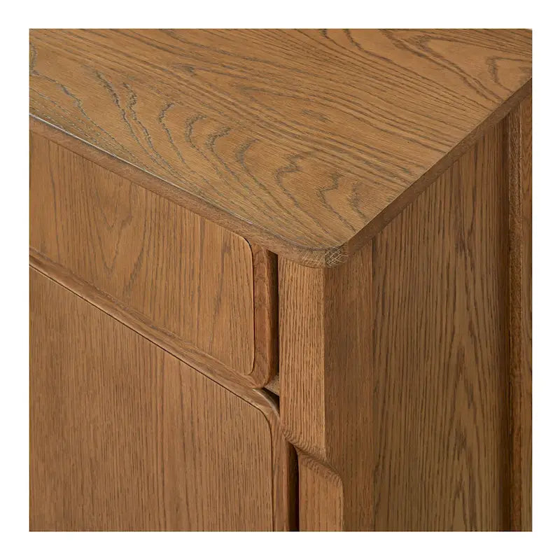 Sideboard With drawers, Warm Brown - 78.5W x19.76D x32H
