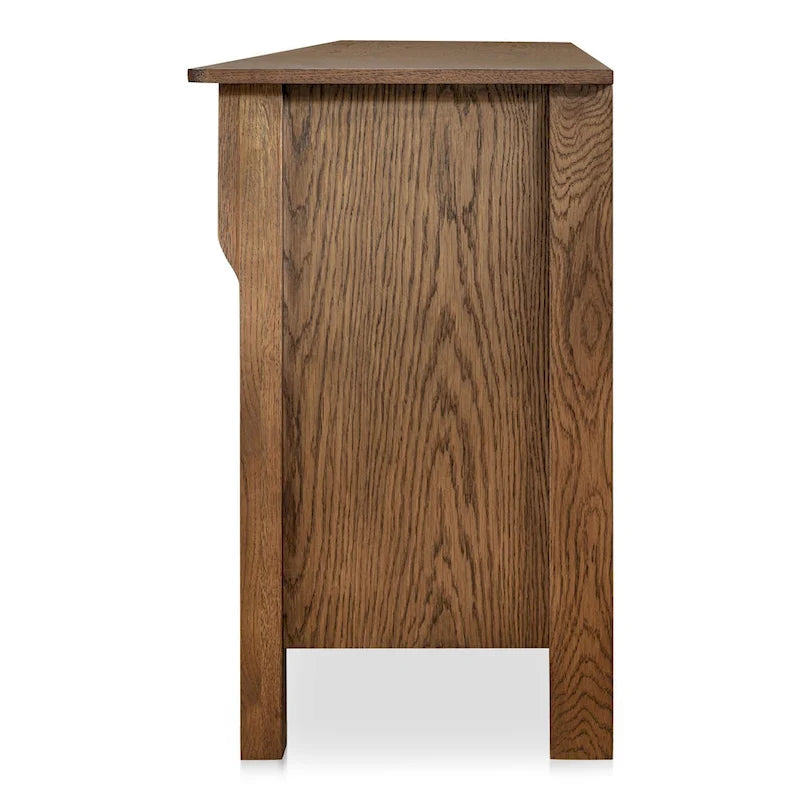 Sideboard With drawers, Warm Brown - 78.5W x19.76D x32H