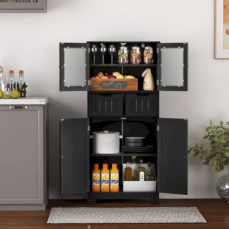 Meuble de rangement de salle de bain avec 2 tiroirs pour cuisine