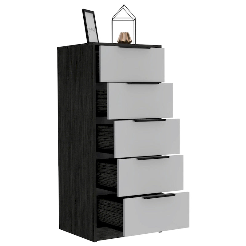 Commode à 5 tiroirs, Commode verticale
