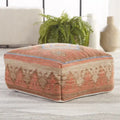 Pouf cube tribal intérieur et extérieur - 20X20X8