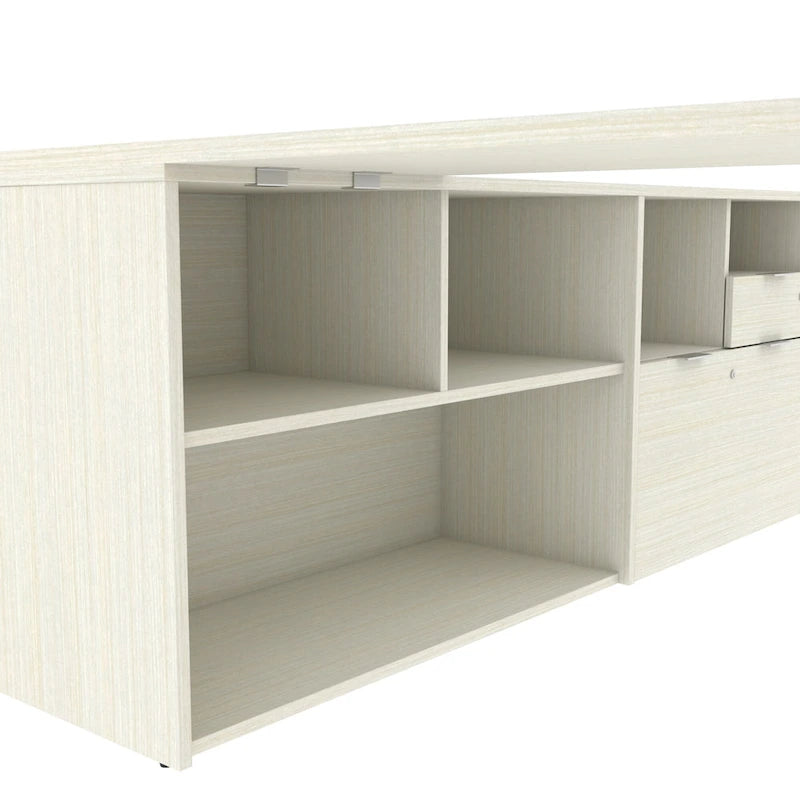 U-Desk with Two Drawers