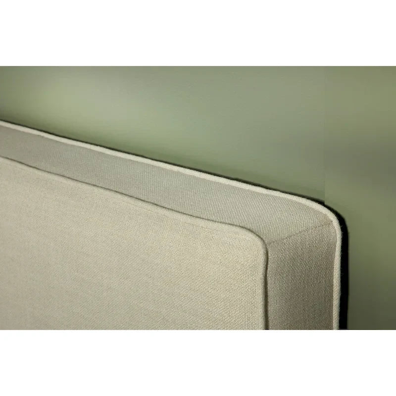 Upholstered Headboard with Self-welt Details