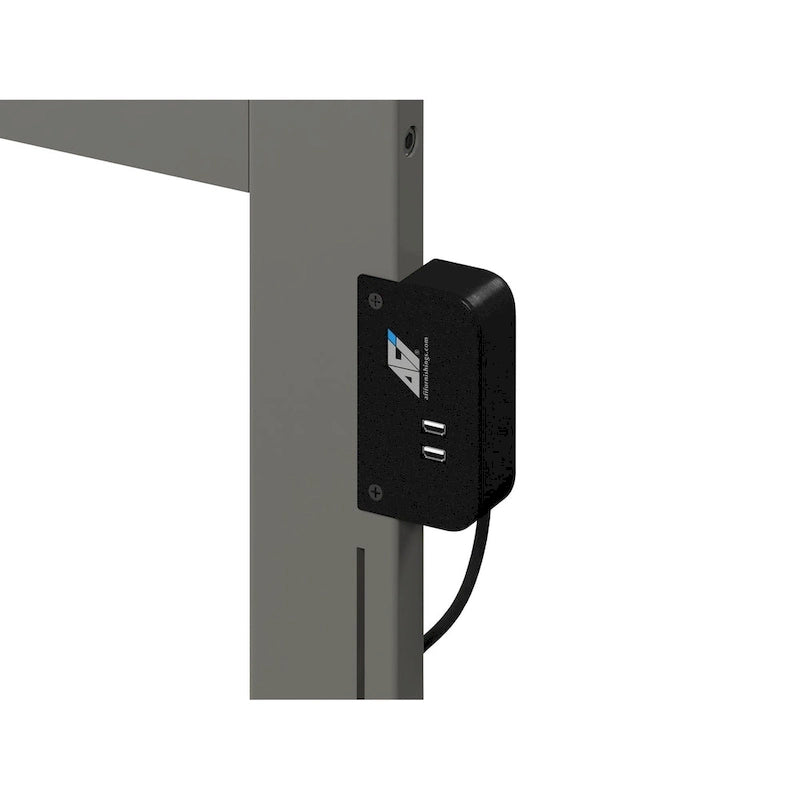 Lit plateforme avec pied de lit assorti et 2 tiroirs de lit gris