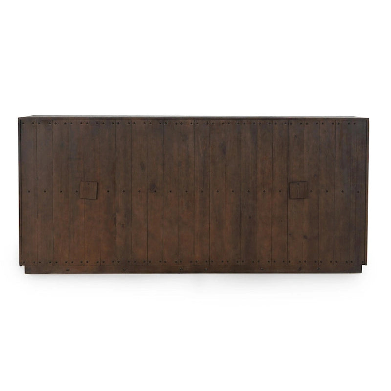 Distressed Gray Sideboard Buffet